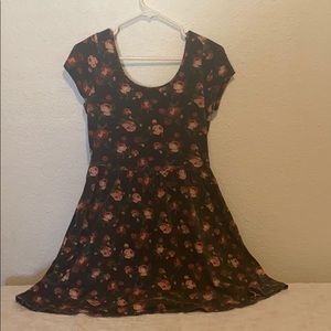 Floral baby doll dress